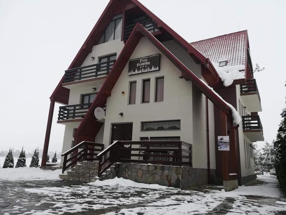 Pensiunea Perla Neamtului Minastirea Neamt Buitenkant foto